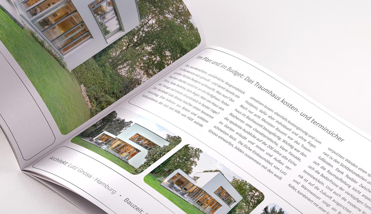 Broschürendruck im Corporate Design Referenz Broschürendesign