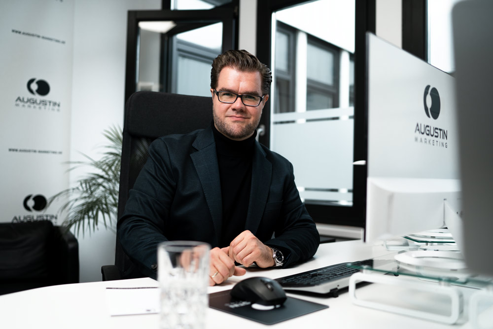 Agenturinhaber Gordon Augustin