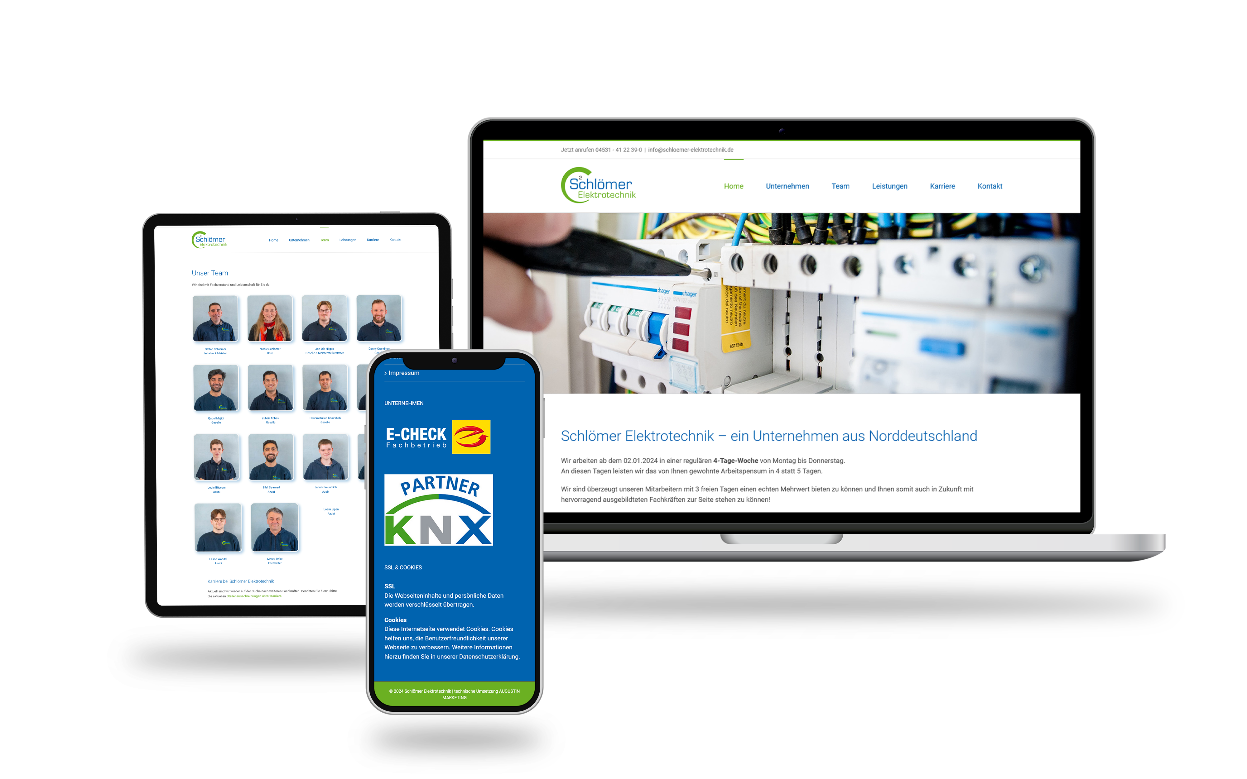 Webdesign Referenz Schlömer Elektrotechnik