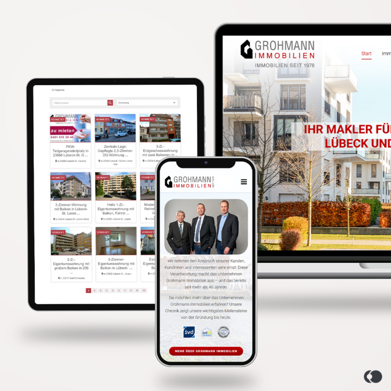 Webdesign Itzehoe - Responsive Design - Anpassung für alle Endgeräte